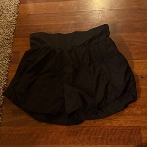 Black Women's Athletic Shorts